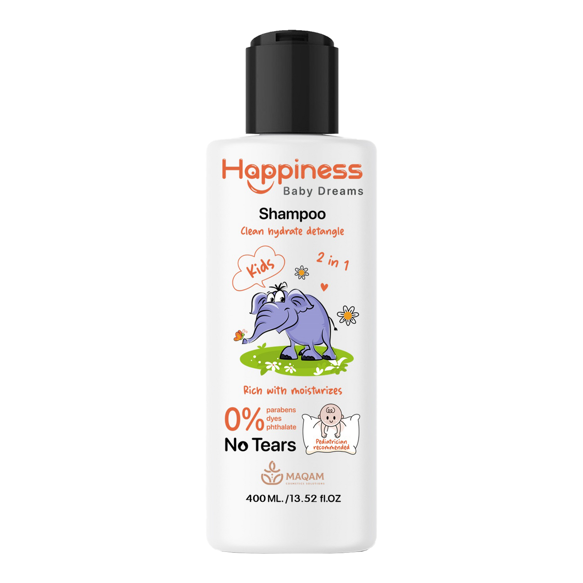 HAPPINESS BABY SHAMPOO 400ML