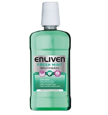 ENLIVEN M.WASH FRESH MINT 500ML