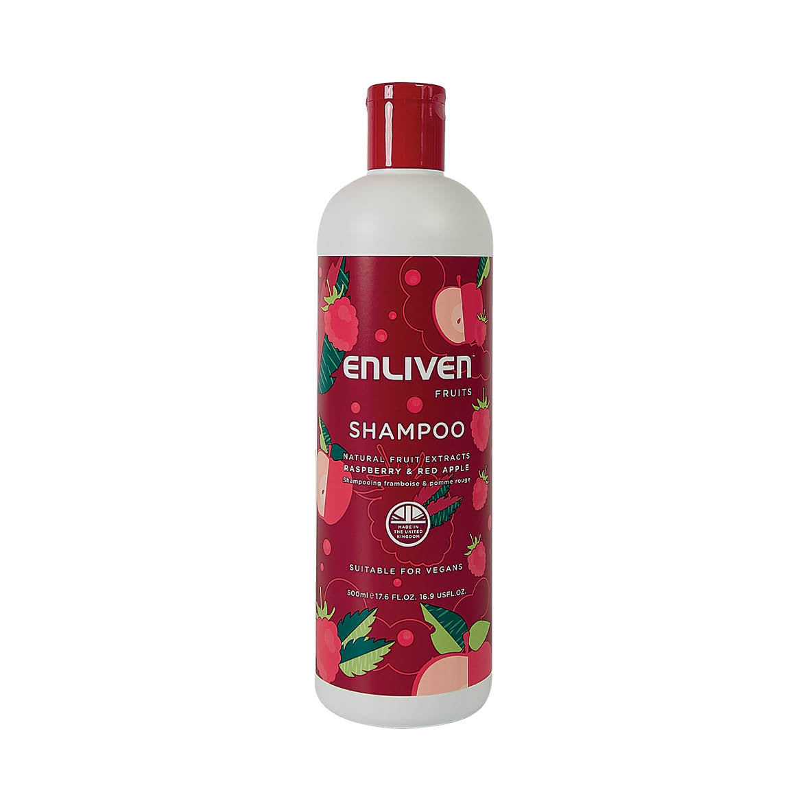 ENLIVEN SHAMPOO RASPBERRY&APPLE 500ML