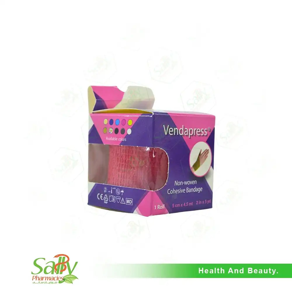 VENDAPRESS COHESIVE BANDAGE 5 CM 4.5 MT