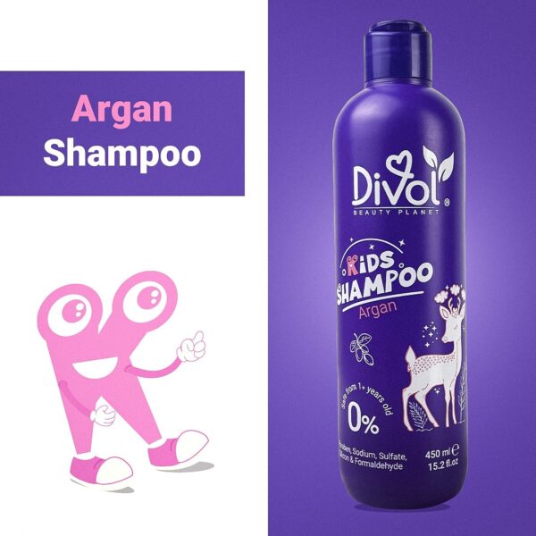 DIVOL KIDS SHAMPOO ARGAN 450 ML