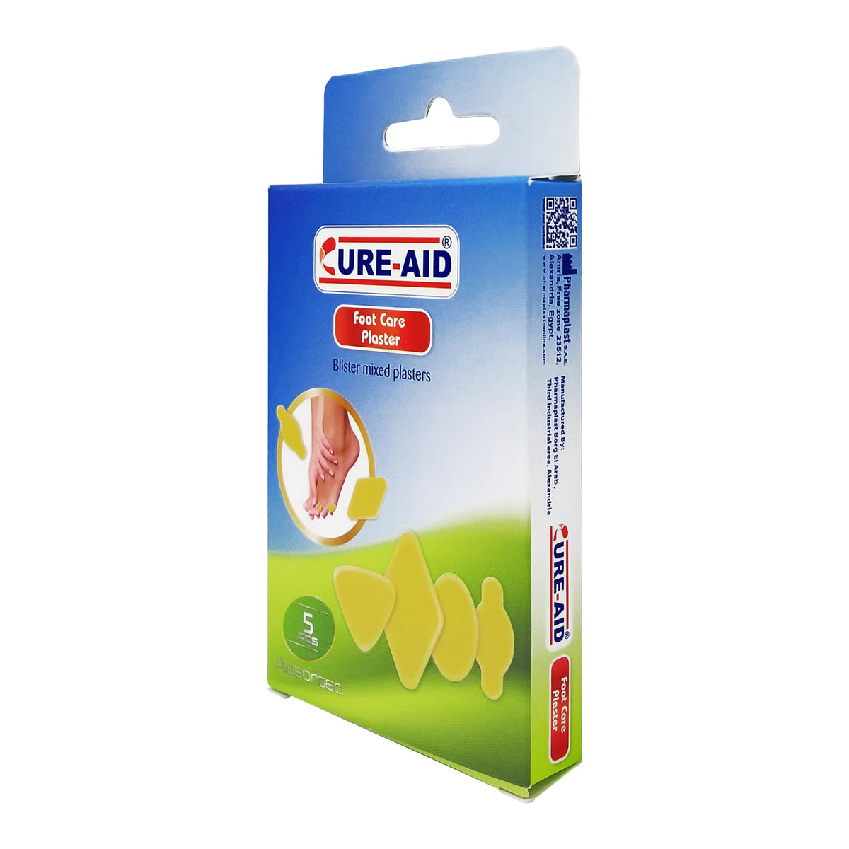 CURE AID FOOT CARE 5PCS