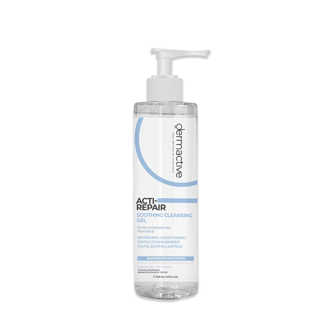 DERMA ACTIVE ACTI-REPAIR SOOTHING CLEANS GEL 200M