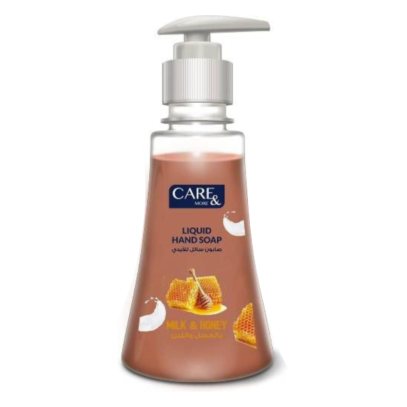 CARE AND MORE HAND SOAP MILK & HONEY 350ML