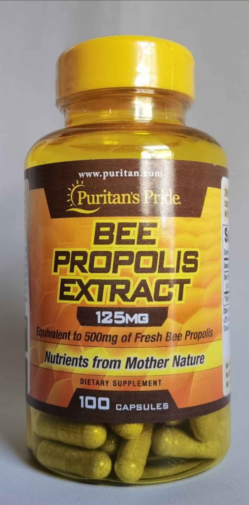 PURITAN BEE PROPOLIS 125 MG 100 CAP