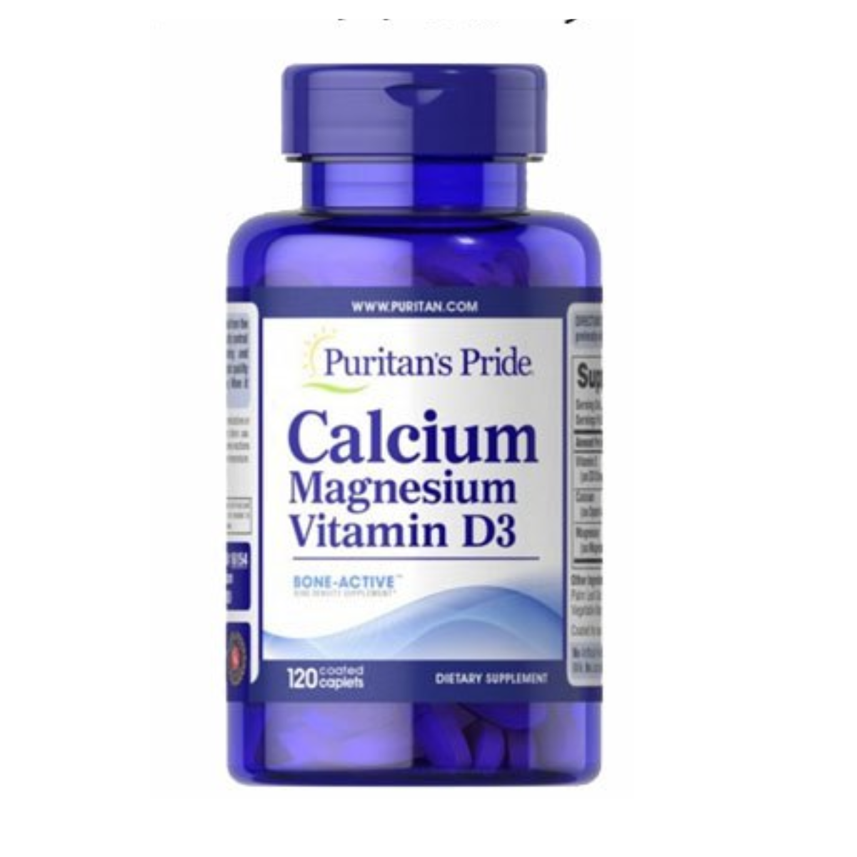 PURITAN CALCIUM MAGNESIUM VIT D 120 CAP