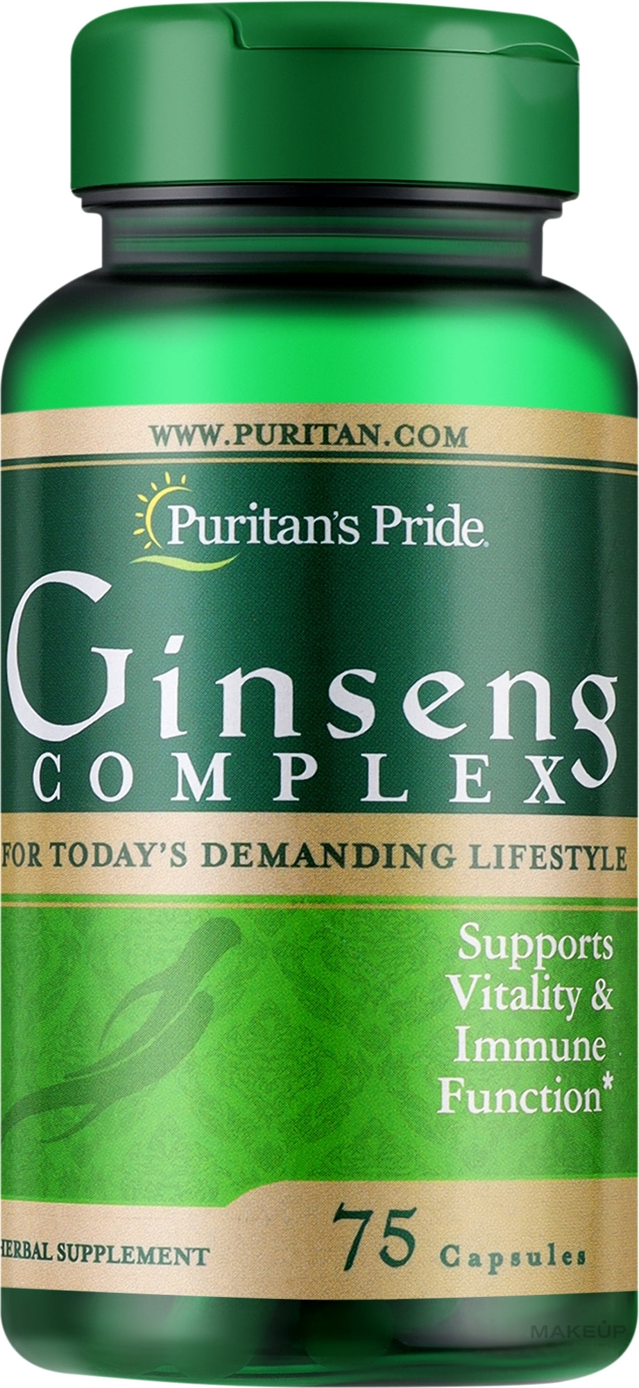 PURITAN GINSENG COMPLEX 50 CAP