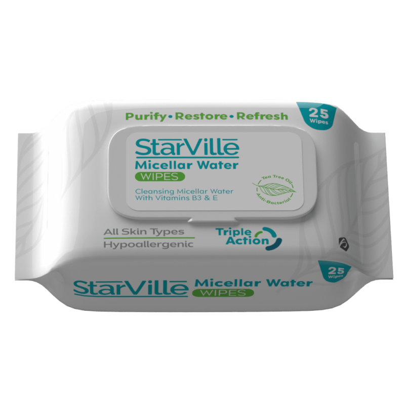 STARVILLE MICELLAR 25 WIPES