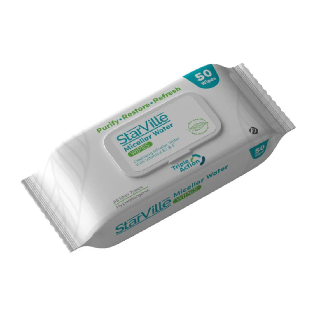 STARVILLE MICELLAR 50 WIPES