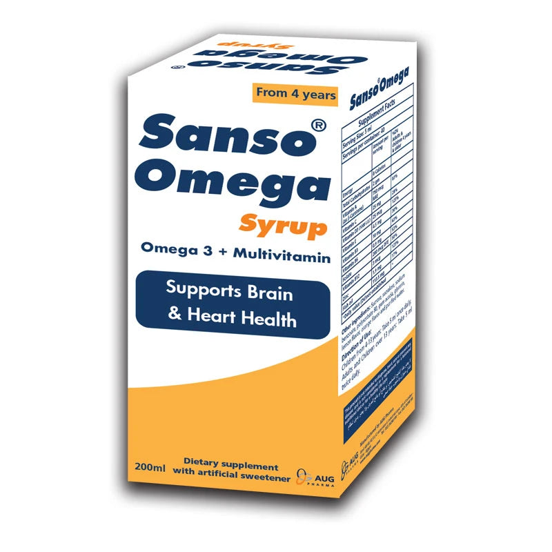 SANSO OMEGA SYRUP 200ML