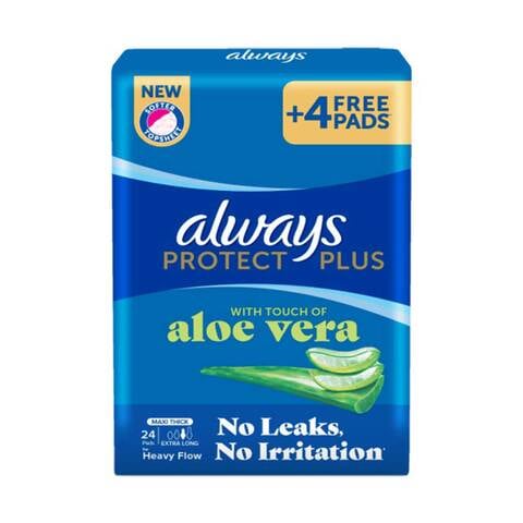 ALWAYS PROTECT PLUS MAXI EXTRA LONG 24 PADS