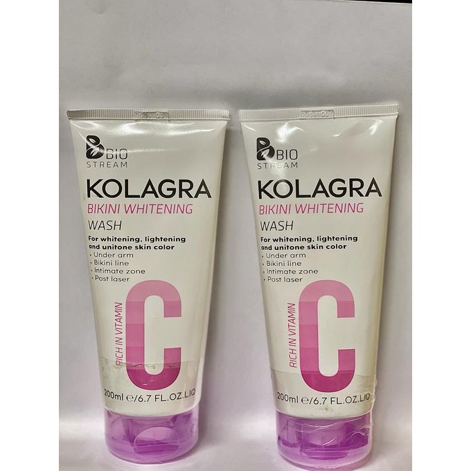 KOLAGRA BIKINI WHITENING WASH 200ML 1+1