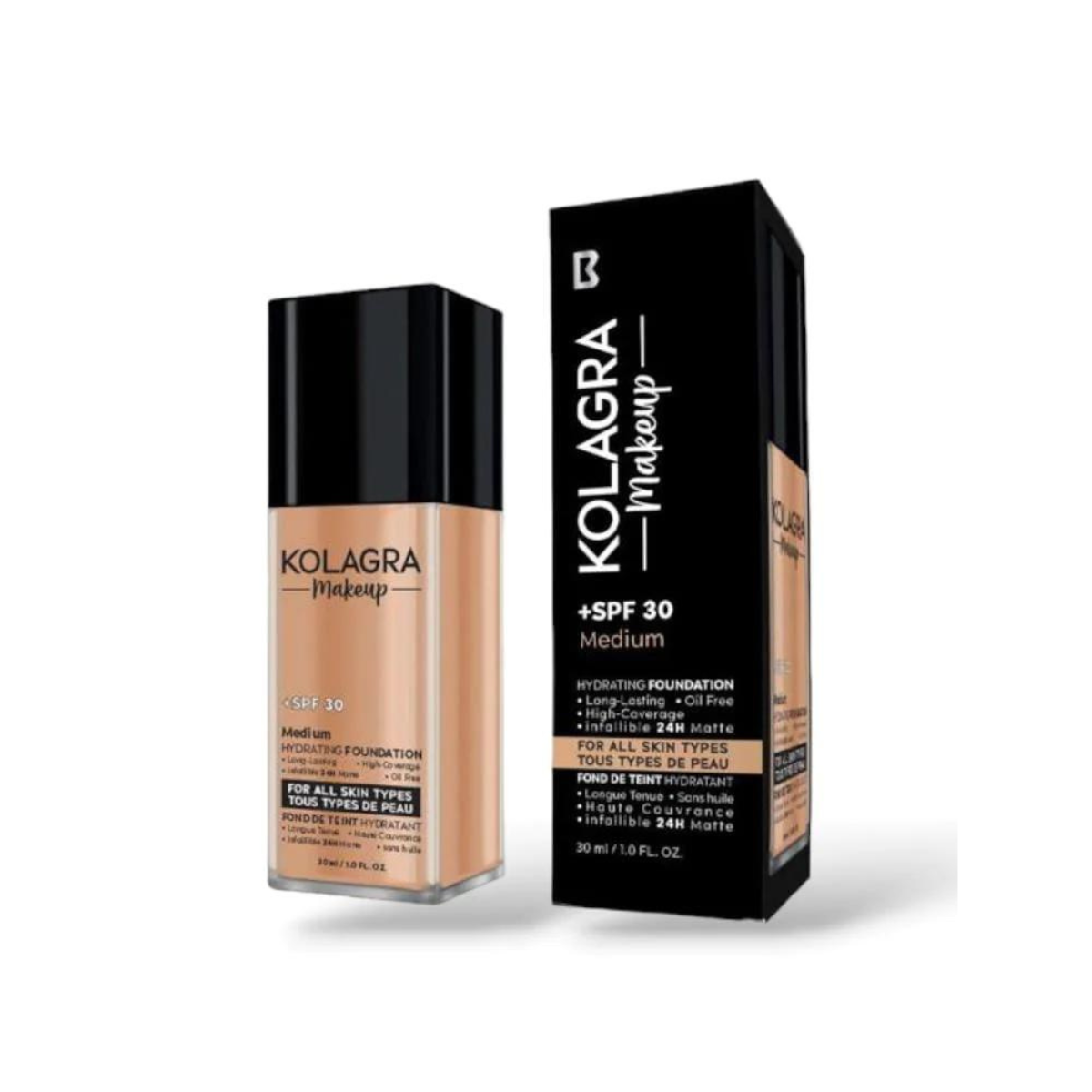 KOLAGRA FOUNDATION +SPF 30 LIGHT HYDRATING