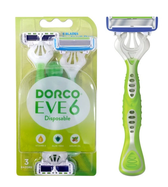DORCO EVE 6 CART X4 BLADES X3
