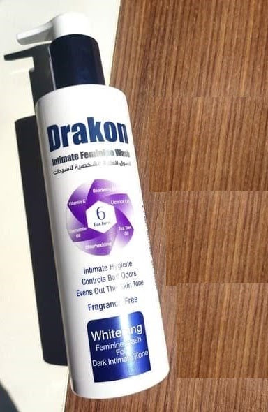 DRAKON WHITENING FEMININE WASH 200 ML