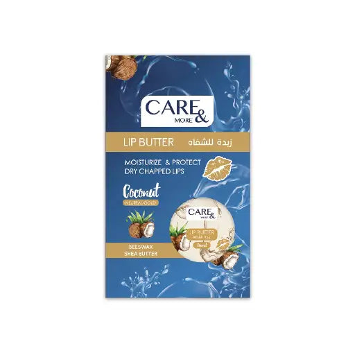 CARE&MORE LIP BUTTER (COCONUT) 20GM