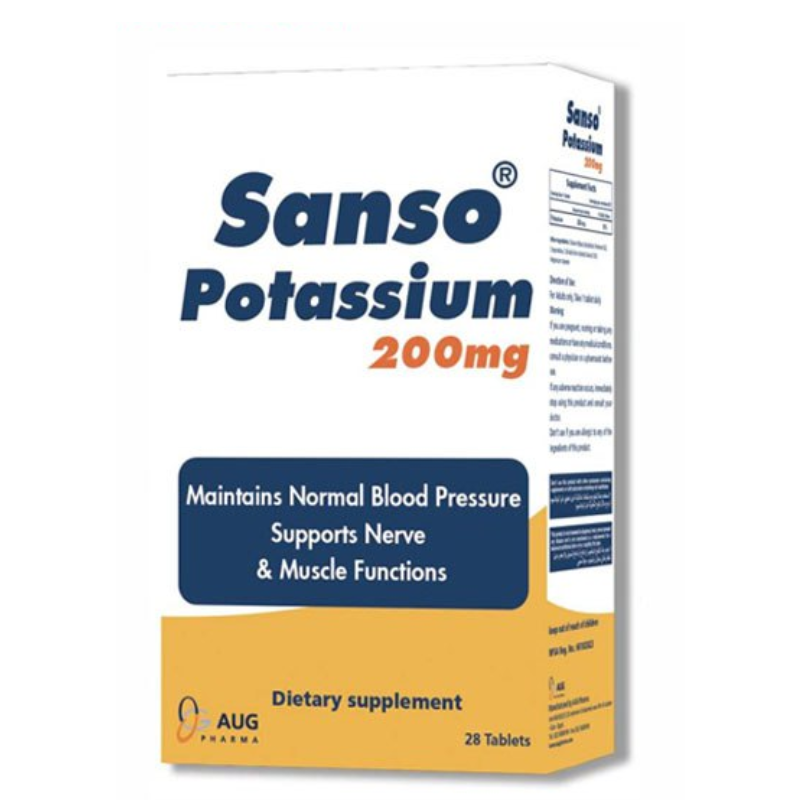 SANSO POTASSIUM 200MG 28 TAB