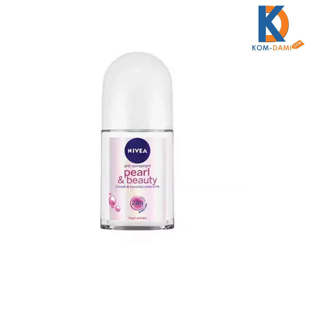 NIVEA ROLL PEARL BLACK (W)50ML 15OFF