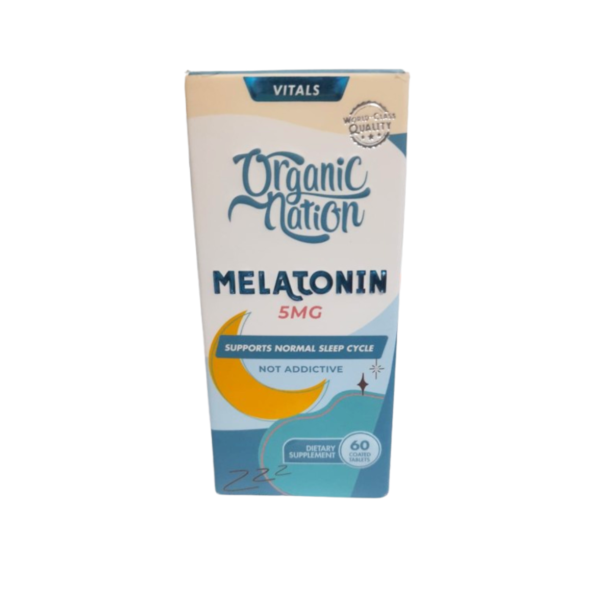 ORGANIC NATION MELATONIN 5 MG 60 TAB