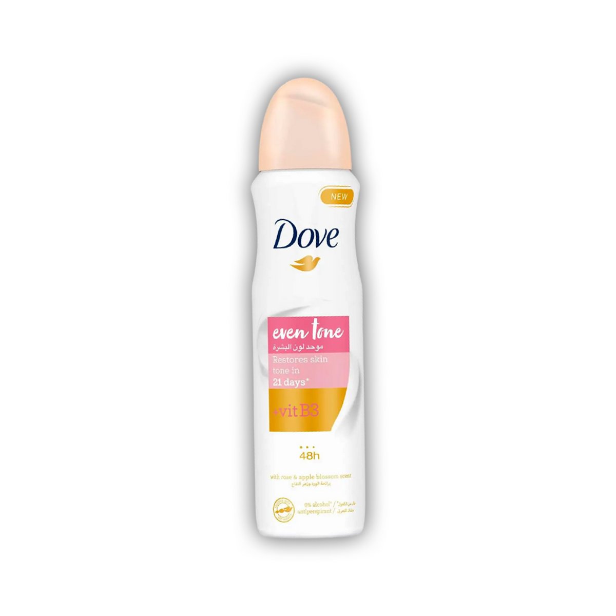 DOVE SPRAY EVEN TONE 150ML.