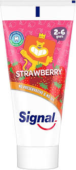 SIGNAL KIDS STRAWBERRY TOOTHPASTE 50ML.