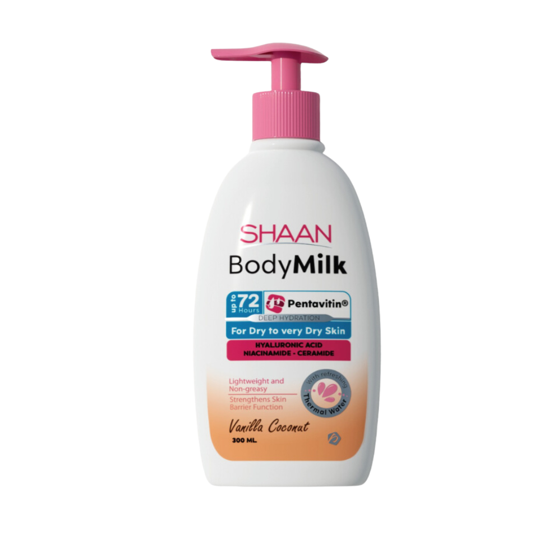 SHAAN BODY MILK VANILLA COCONUT 300ML