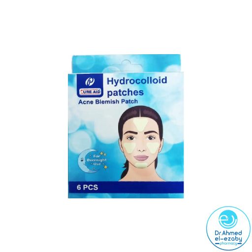 CURE AID HYDROCOLLOID PATCHES 6 PCS