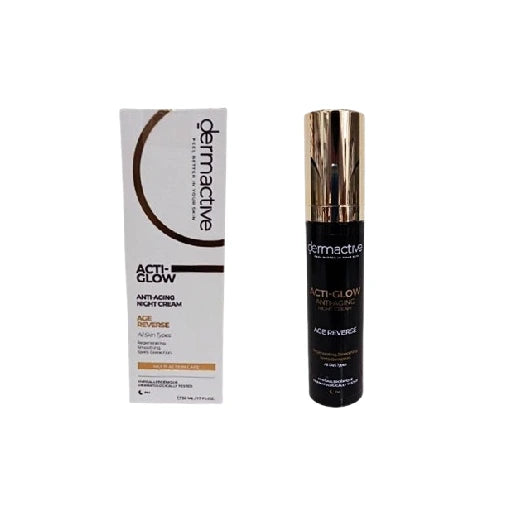 DERMA ACTIVE ACTI-GLOW NIGHT CREAM AGE RE 50ML