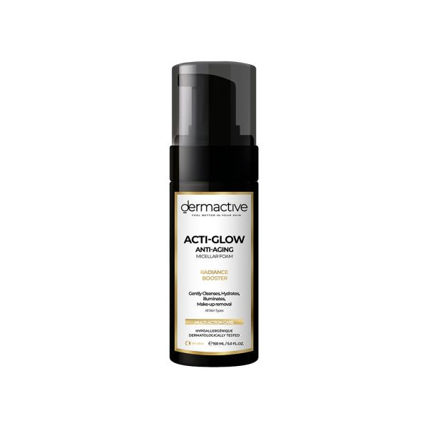 DERMA ACTIVE ACTI-GLOW MICELLAR FOAM 150ML