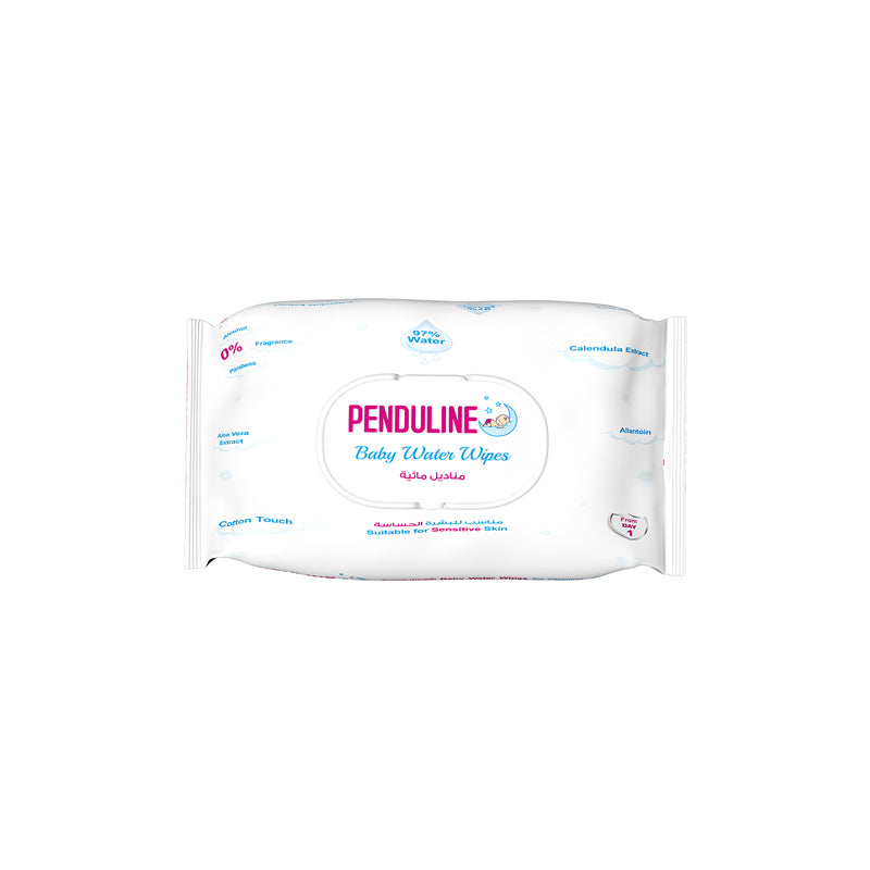 PENDULINE WATER WIPES 70 PCS