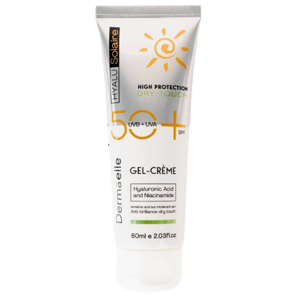DERMAELLE HYALU SOLAIR SPF 50 GEL CREM 60 ML