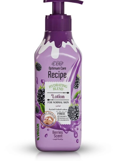 EVA RECIPE BODY LOTION 370ML BERRIES