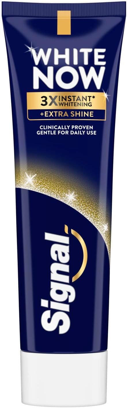 SIGNAL WHITE NOW INSTANT WHITENING EXTRA SHIN 75ML