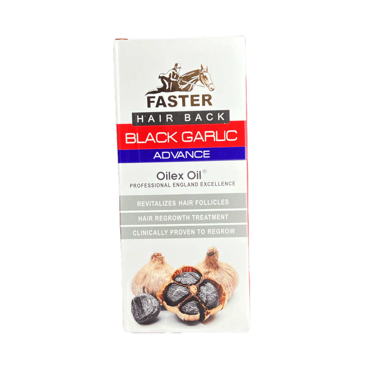 FASTER HAIR BLACK GARLIC ADVANCED 100ML WHITE
