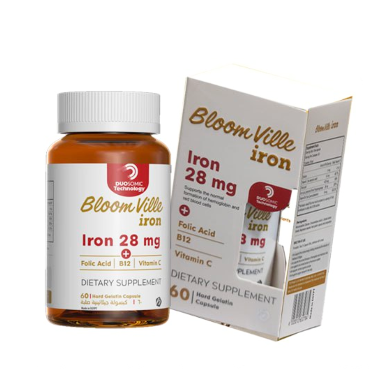 BLOOM VILLE IRON 28MG 60 CAP