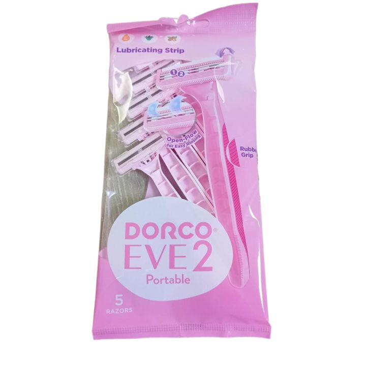 DORCO EVA 2 POTRABLE 5+1 6 RAZORS