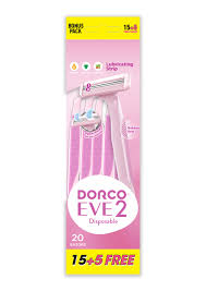 DORCO EVA 2 FIT FOR LADY 3+1 4 RAZORS