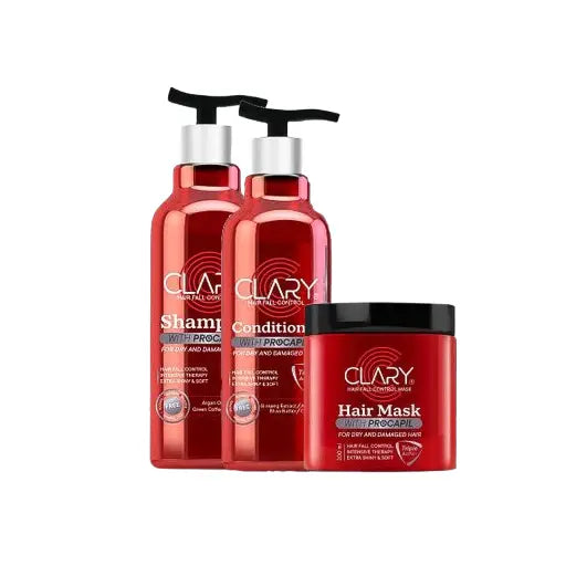 CLARY OFFERS ( SHAMPOO+CONITIONER+MASK )