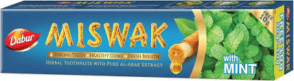 DABUR MISWAK MINT 50GM+10G FREE