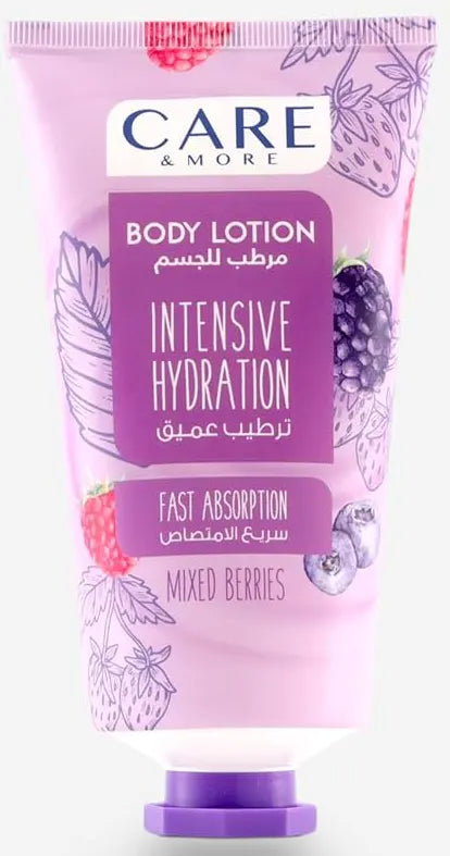 CARE&MORE BODY LOTION MIXED BERRIES 150 ML