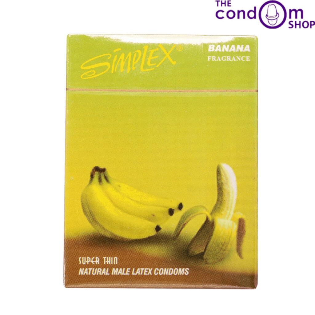 SIMPLEX BANANA CONDOMS 3P