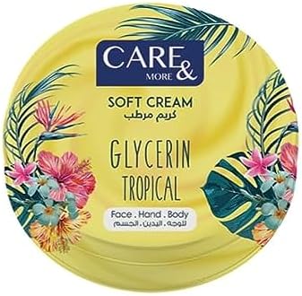 CARE AND MORE SOFT CREAM GLYCERIN TROPICAL 75 ML