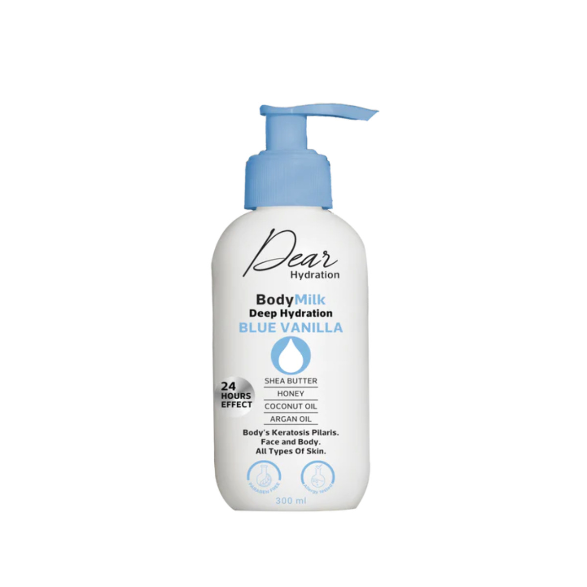 DEAR BODY MILK BLUE VANILLA 300ML