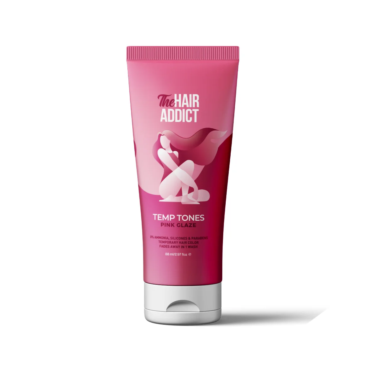 THE HAIR ADDICT TEMP PINK CLAZE 88ML