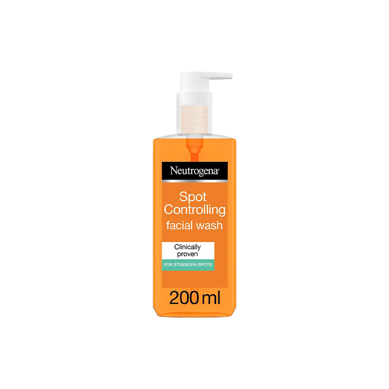 NEUTROGENA SPOT CONTROL FACE WASH 200ML.