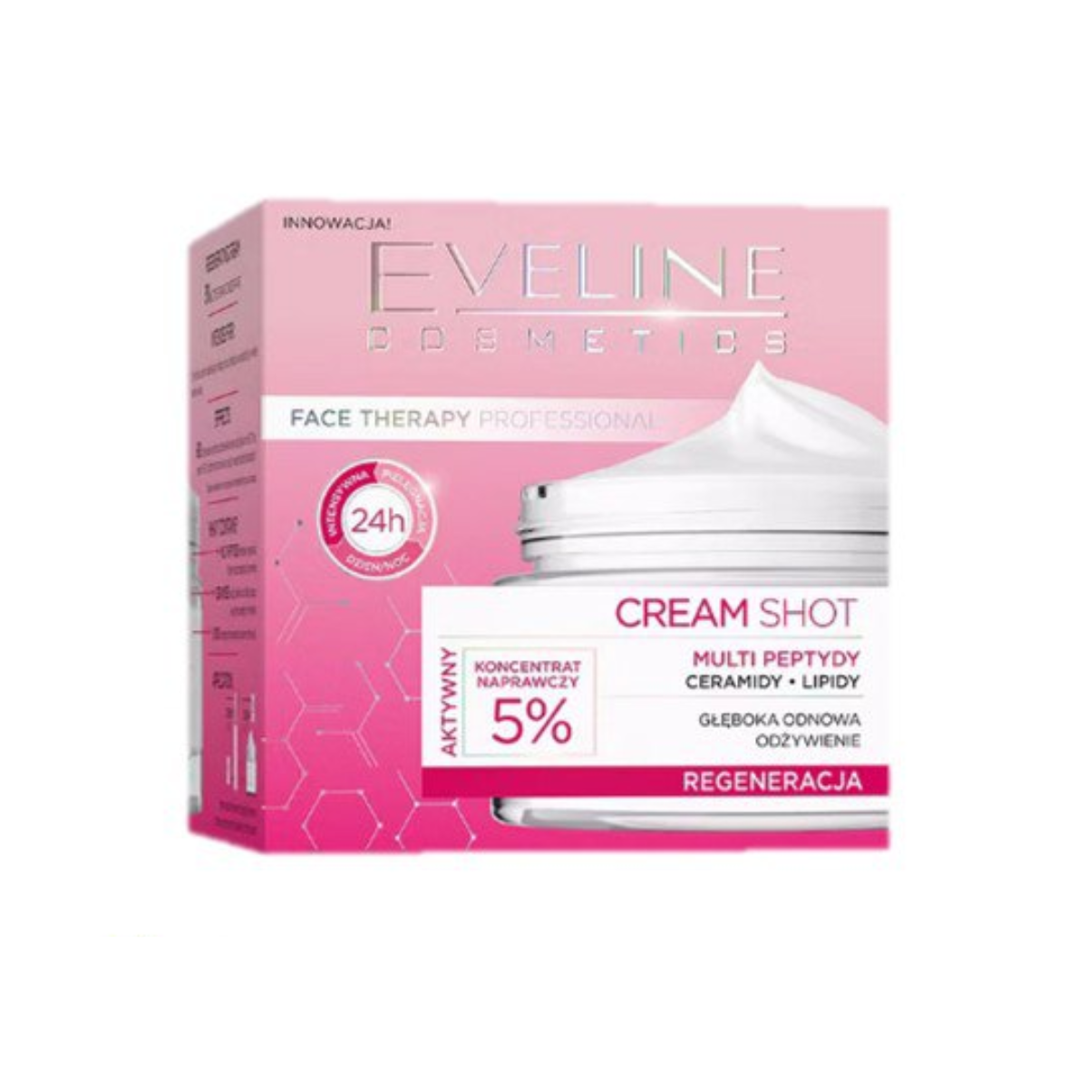 EVELINE CREAM SHOT MULTI PEPTIDES REGENERAT 50ML
