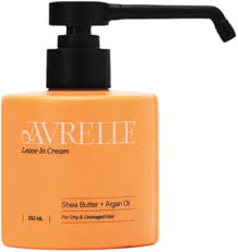 AVRELLE LEAVE IN CREAM ARGAN OIL+SHEA BUTTER 250ML