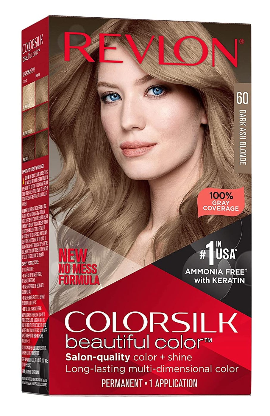 REVLON COLOR SILK 60 DARK ASH BLONDE