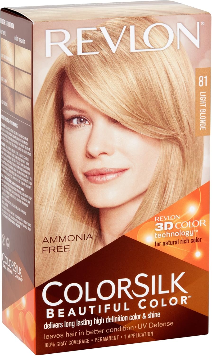 REVLON COLOR SILK 81 LIGHT BLONDE