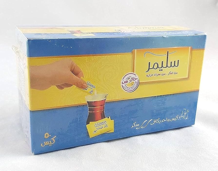 SLIMMER SWEETENER 50 SACHETS س.ج